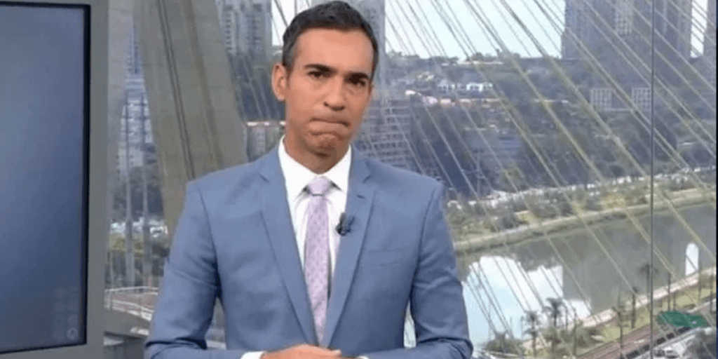 César Tralli reúne equipe da Globo nos estúdios do Jornal Hoje e faz anúncio oficial: "Desafio"