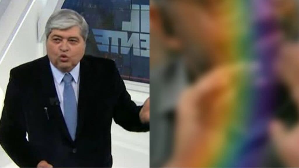 "Totalmente homossexual", Datena arrancou apresentador da Band do armário e surpreendeu colegas ao vivo