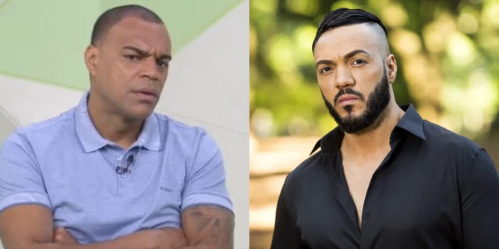 Denílson invadiu 'show' de Belo e cobrou dívida milionária que cantor se recusa a pagar: "Filho da pu"