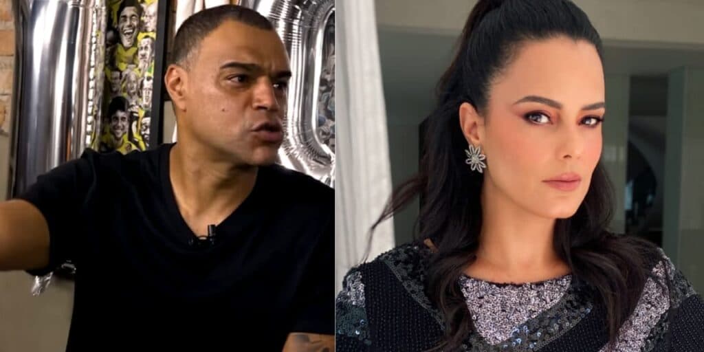 Após casamento, esposa de Denílson fez as malas de jogador e ordenou que ele fosse para a casa do seus pais