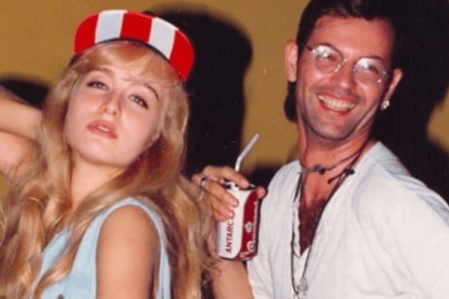 Angélica e Dicesar juntos (Foto: Divulgação)