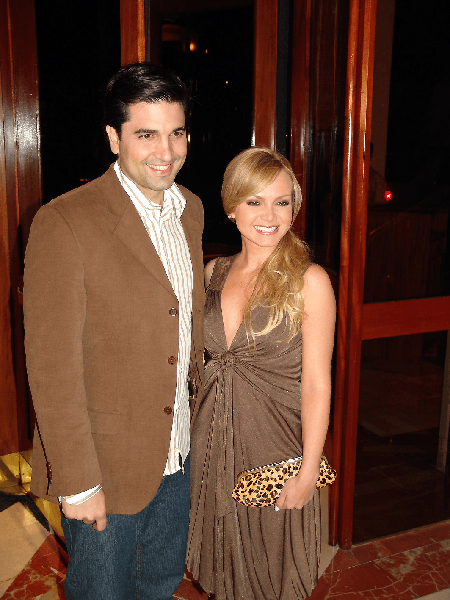 Eliana e Edu Guedes quando eram casados (Foto: Divulgação)