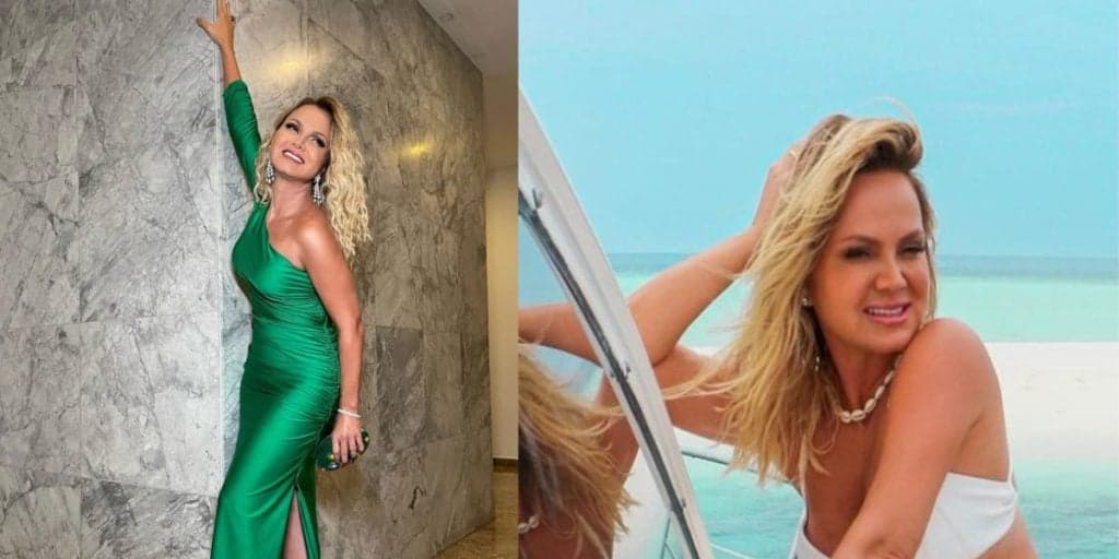 Fotos de Eliana só de biquíni fininho provam que ela tem um dos corpos mais lindos do país aos 50 anos