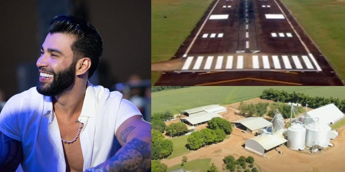 Conheça a fazenda milionária de Gusttavo Lima (Reprodução: Montagem TV Foco) Conheça a fazenda milionária de Gusttavo Lima (Reprodução: Montagem TV Foco)