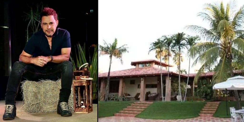 Criação de gado, casa para funcionários e academia: fazenda "É o Amor" de Zezé, vale milhões e é absurda