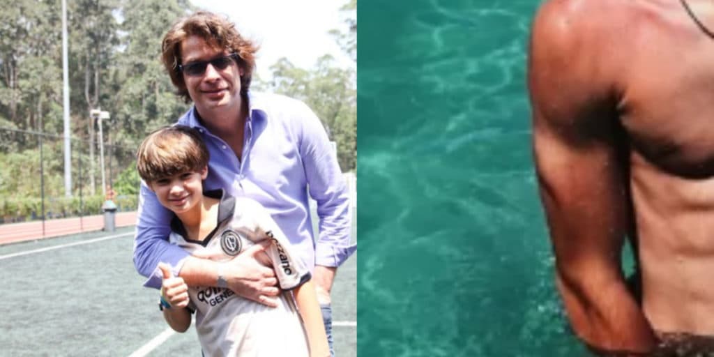 Filho de Fábio Assunção cresceu, esbanja corpão musculoso e é um dos mais lindos do Brasil: "Génetica"