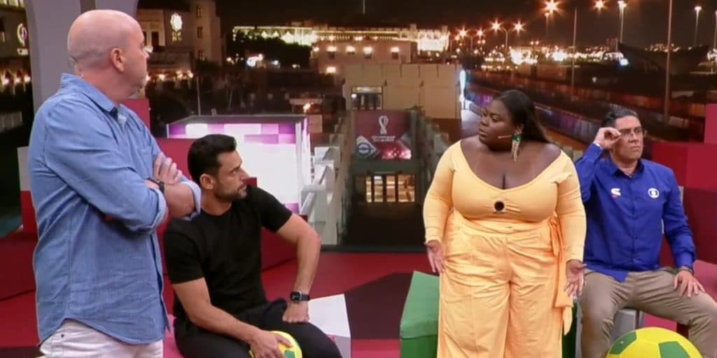 Jojo Todynho zomba da cara de Neto, tem ‘chilique’ na Central da Copa e ameaça deixar programa: “Vou me retirar”