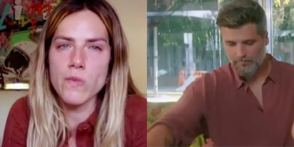 Gio Ewbank surgiu em vídeo do lado de Bruno e chorou desabafando tudo: "A gente tá sempre tentando"