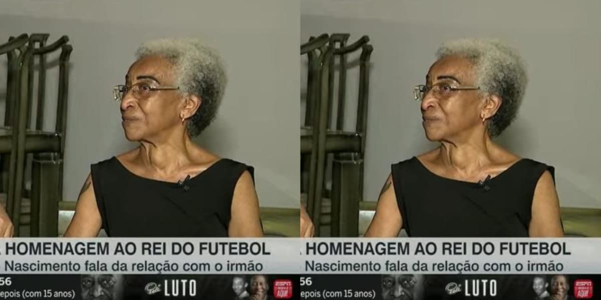 Maria Lúcia, irmã de Pelé - Foto: Reprodução
