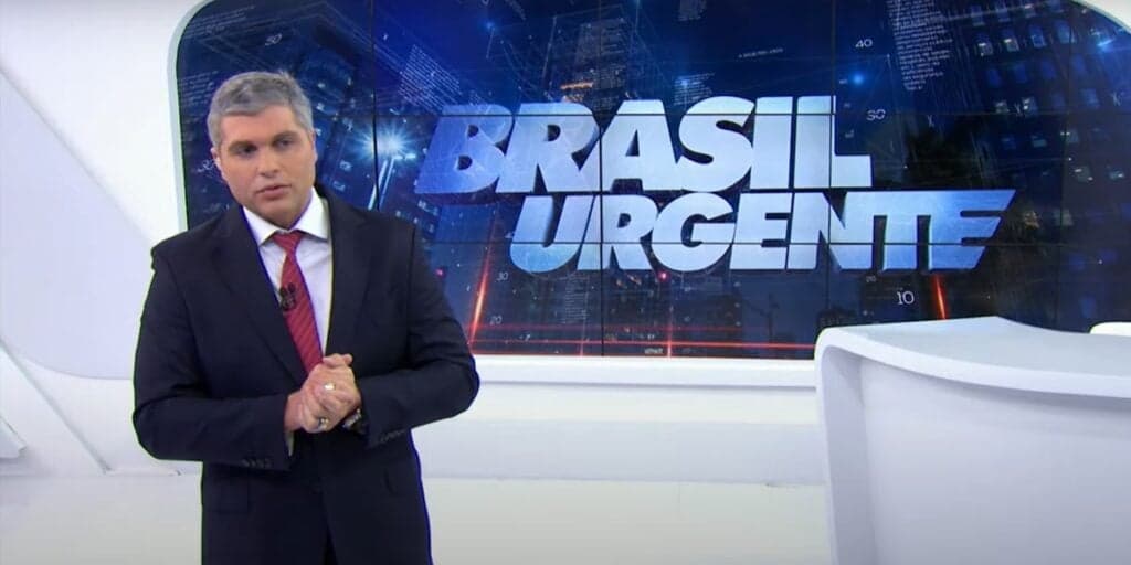 Sem Datena, filho anuncia morte de famoso na Band e segura o choro ao vivo: “Momento mais triste da minha carreira”