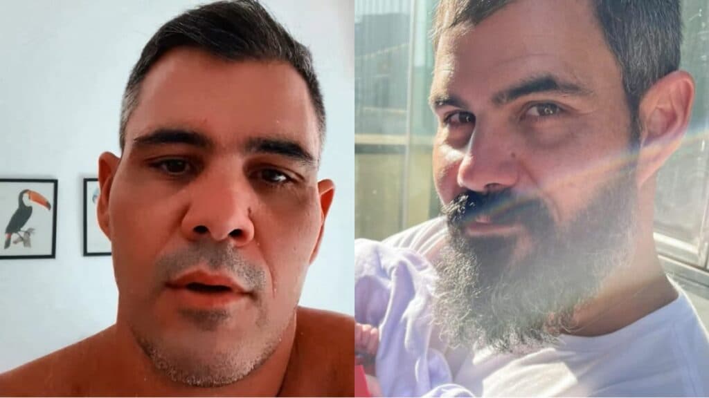 Filha recém-nascida de Juliano Cazarré, internada há meses, é transferida de UTI aérea: "Agora teremos"