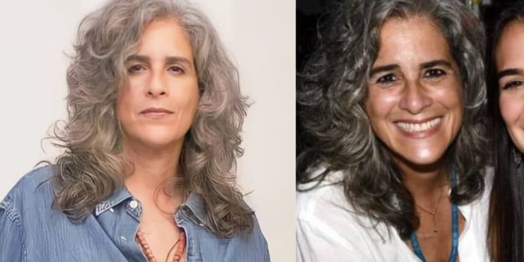 Fotos da mulher novinha de Lúcia Veríssimo, da Globo, 32 anos mais jovem, provam que ela é a mais linda
