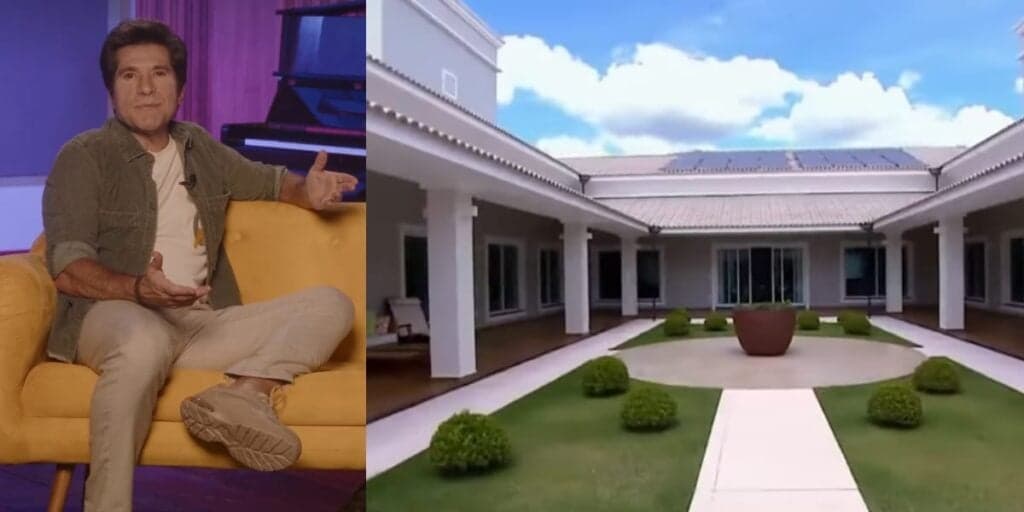 Recatado, Daniel mora com grande amor em mansão que parece um palácio com piscina gigante e “igreja” própria