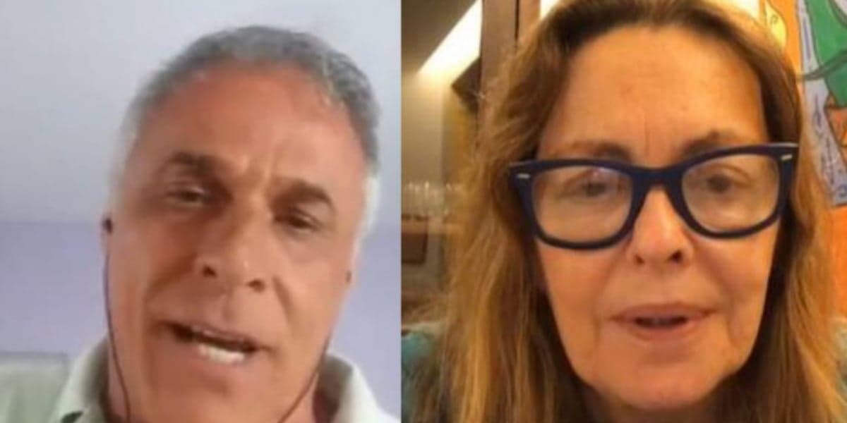 Oscar Magrini e Maria Zilda falam de quarto íntimo para artistas da Globo - Foto Reprodução