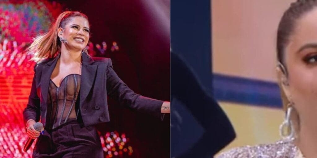 Tente não se confundir ao ver essa cantora idêntica à Marília Mendonça, que chocou ao ir ao Faustão