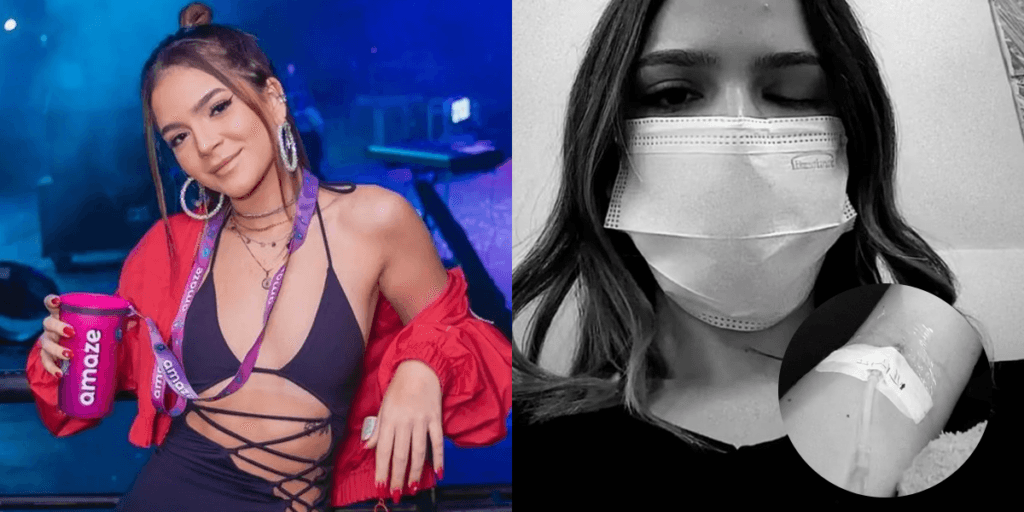 Mel Maia passa mal nos bastidores da Globo, é socorrida e vai parar no hospital: "Uma dor"