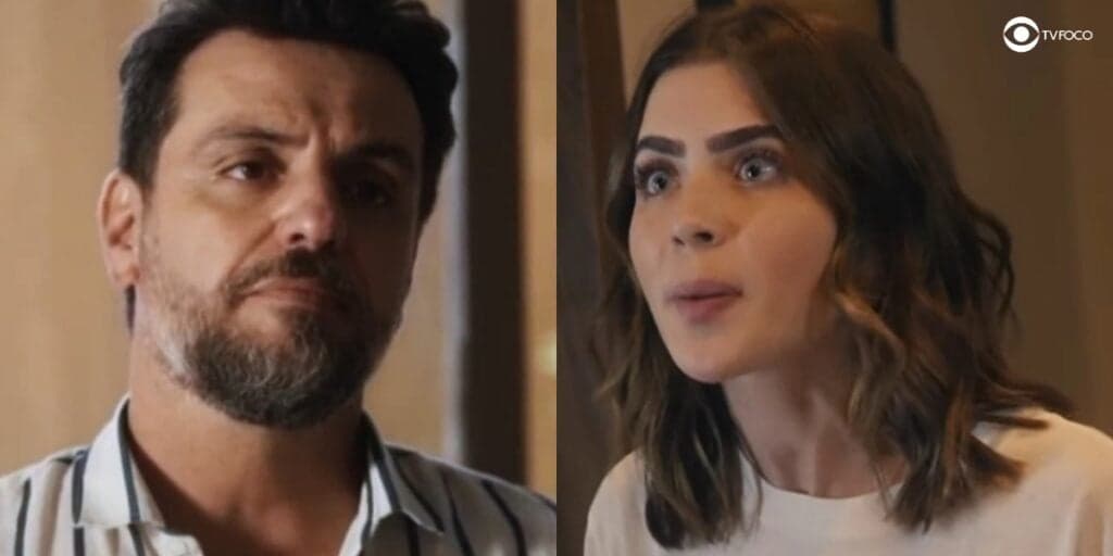 Travessia - Chiara cai dura no chão ao descobrir segredo de Moretti: "Você falsificou a"