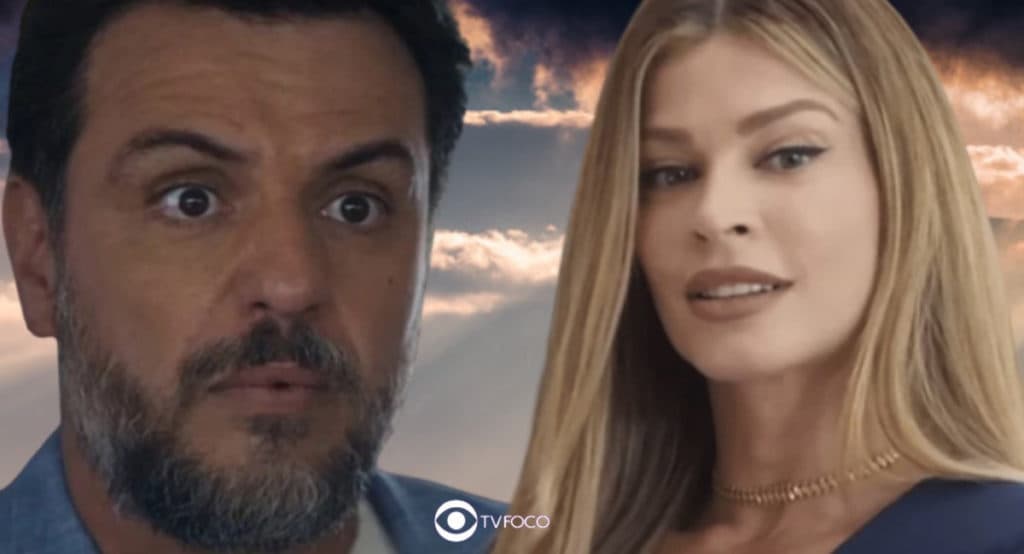 Bomba em Travessia - Débora 'ressuscita' durante a festa de Natal e arranca a máscara de Moretti na frente de todos