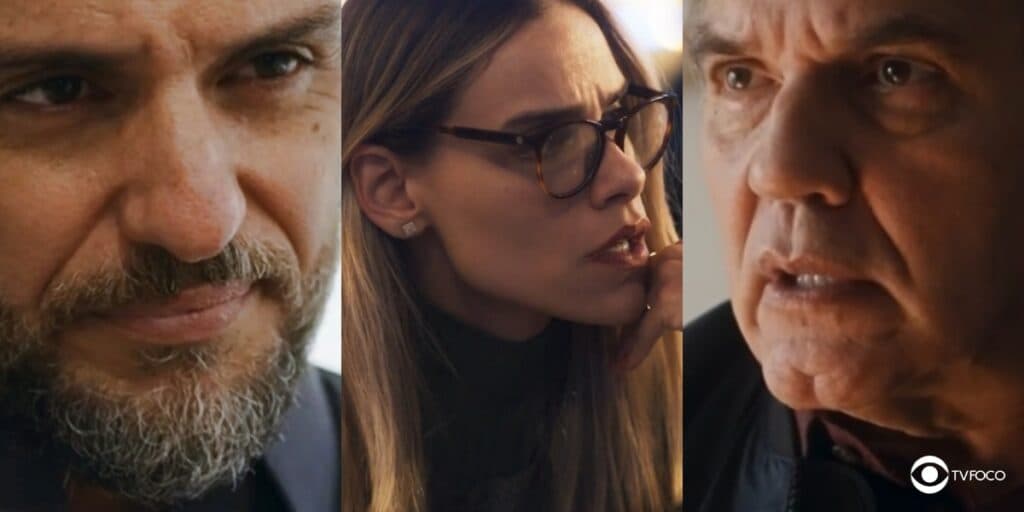 Travessia - Após pisar em Moretti feito barata, Sara ataca Guerra e descobre seu segredo: "Falsificado"