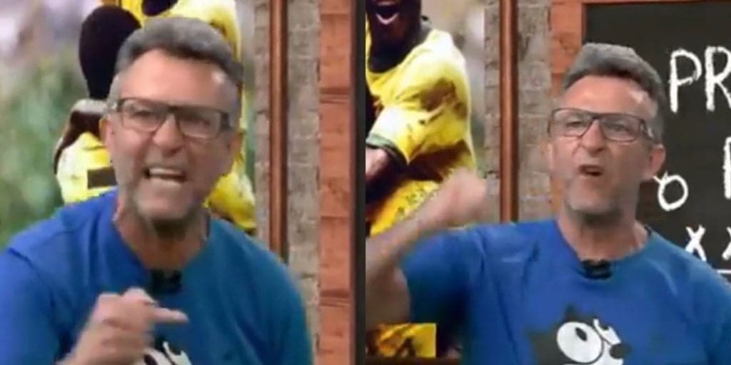 Neto arremessa objeto ao vivo na Band, grita de ódio com técnico e quase quebra estúdio: “Seu idiota”