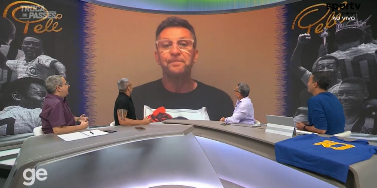 Neto (Reprodução: Sportv) Neto (Reprodução: Sportv)