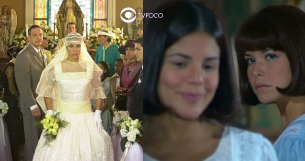 Chocolate com Pimenta - Olga é abandonada no altar e Graça planeja acabar com fuga de Celina e Guilherme