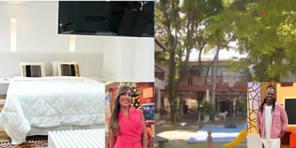 O apartamento de Patrícia Poeta e a mansão de Manoel, do Encontro, são as coisas mais absurdas que você verá