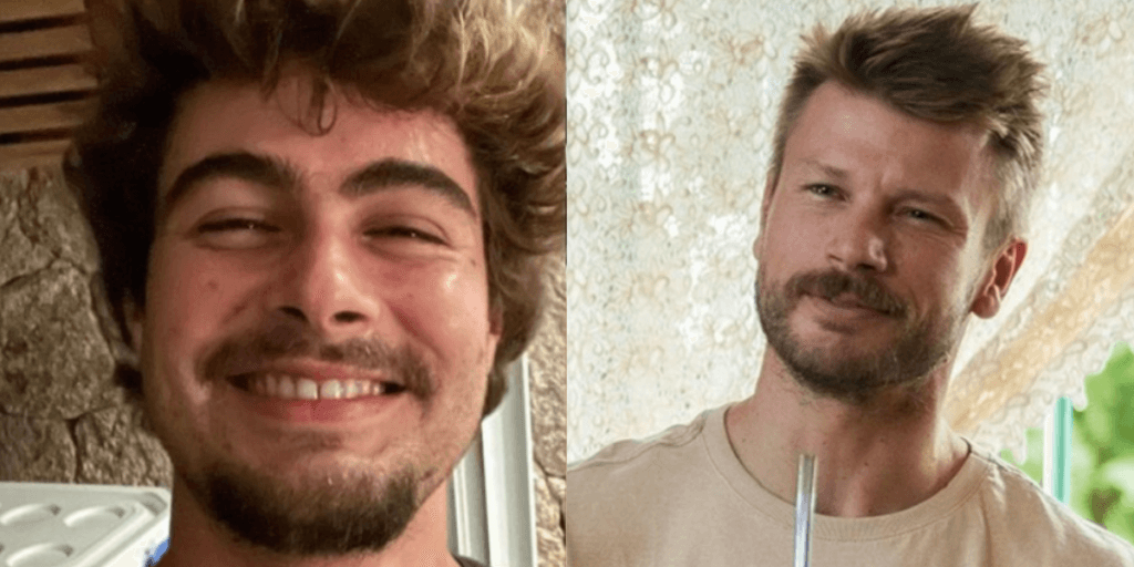 Rafa Vitti posta foto com sunga explodindo em churrasco e Rodrigo Hilbert não segura: “Parte de baixo”