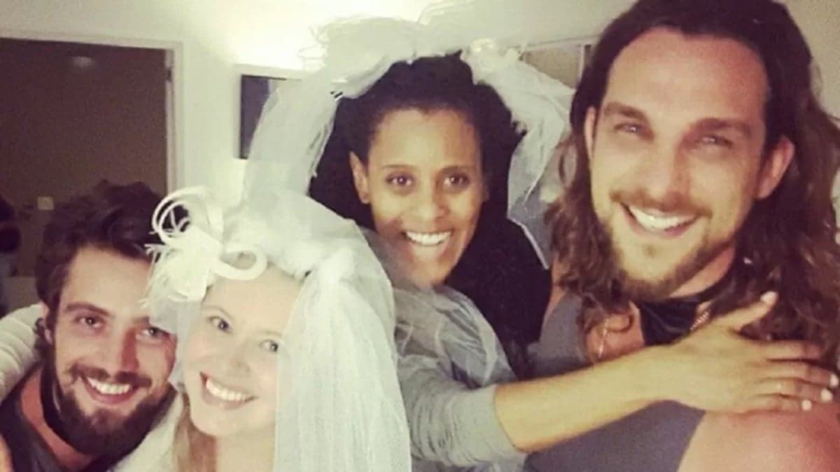 O casal tem especulação de menage com Igor Rickli, marido bissexual de Aline Wirley (Reprodução/ Instagram)