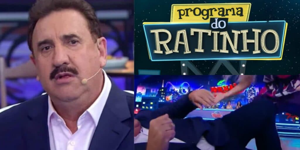 "Se você morre eu perco o programa", agressão no programa do Ratinho é relatada e apresentador desmaiou