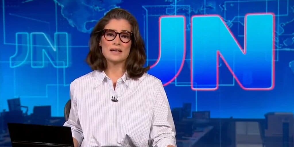 Renata Vasconcellos, atual âncora do 'JN', já atuou como atriz e chegou à integrar novela da Globo