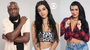 A Fazenda 14: André Marinho, Bia Miranda e Moranguinho estão na roça; Vote em quem você quer que fique (Foto: Reprodução / PlayPlus / Montagem TV Foco) A Fazenda 14: André Marinho, Bia Miranda e Moranguinho estão na roça; Vote em quem você quer que fique (Foto: Reprodução / PlayPlus / Montagem TV Foco)