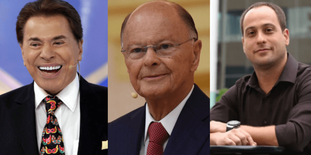 Silvio Santos, Edir Macedo e Marinhos: fortuna dos donos de TV é de deixar a qualquer um de queixo caído
