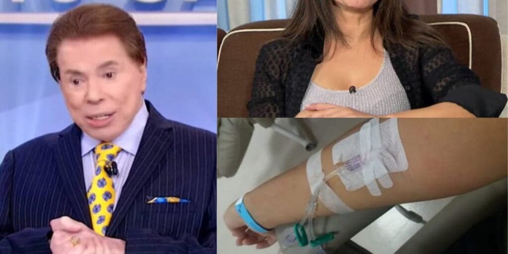 Silvio Santos mandou buscar apresentadora às pressas em hospital e chegou recebendo remédio na veia