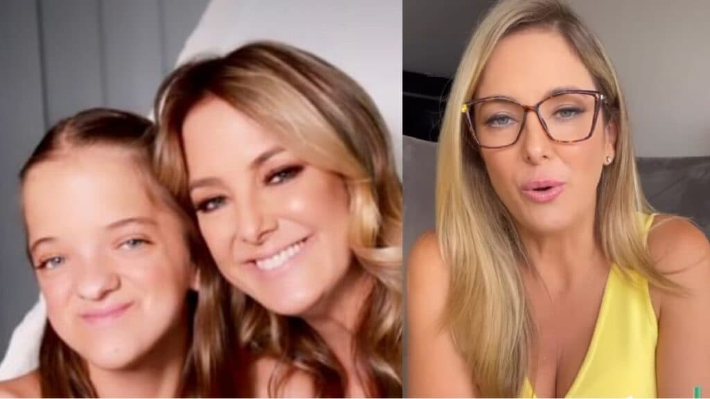 Ticiane Pinheiro divulga vídeo onde Rafinha Justus aparece muito diferente ao vivo na Globo: "Linda"