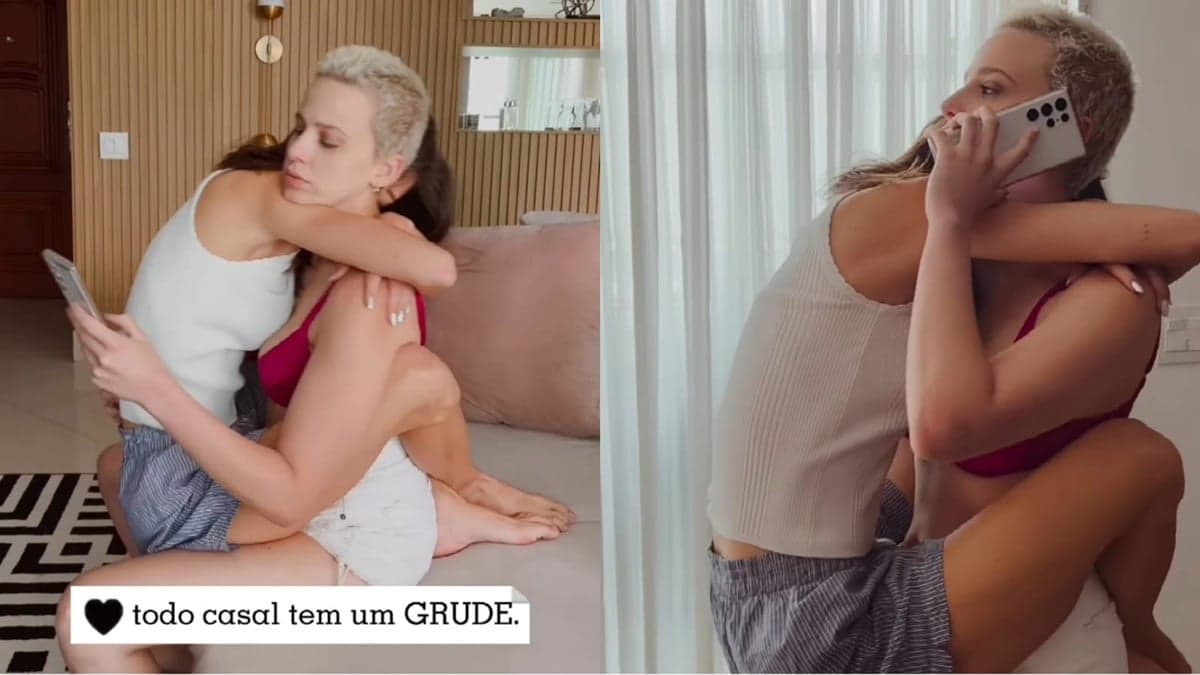 As noivas brincaram nas redes sociais com vídeo sobre a atriz ser um grude com a diretora (Reprodução/ Instagram)