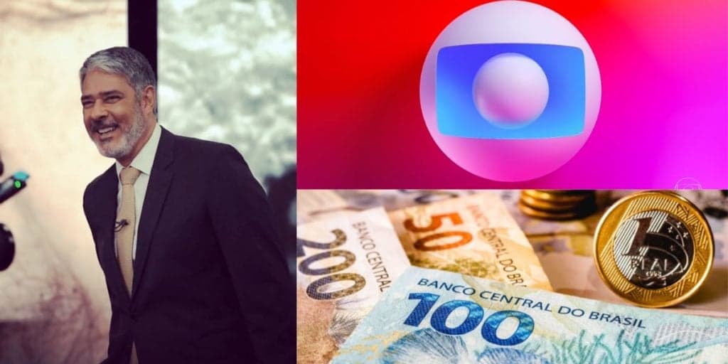 A conta bancária de William Bonner, que recebe salário gordo da Globo há anos, é difícil de acreditar