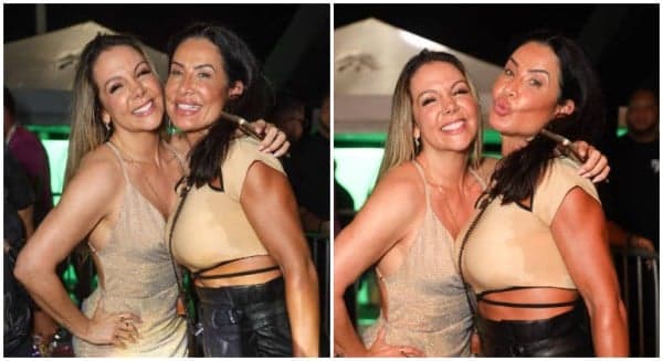 Scheila Carvalho e Carla Perez - Foto Reprodução