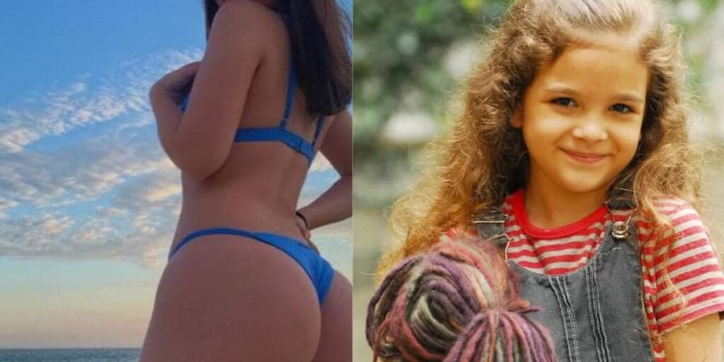 Ritinha, de Avenida Brasil, cresceu e hoje é uma das mulheres mais bonitas e sensuais do país