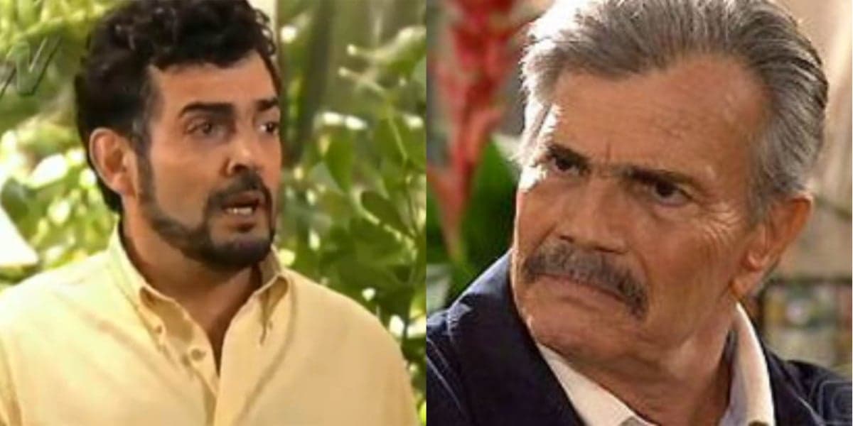 Buza Ferraz e Tárciso Meira em Páginas da Vida - Foto: Reprodução/ TV FOCO
