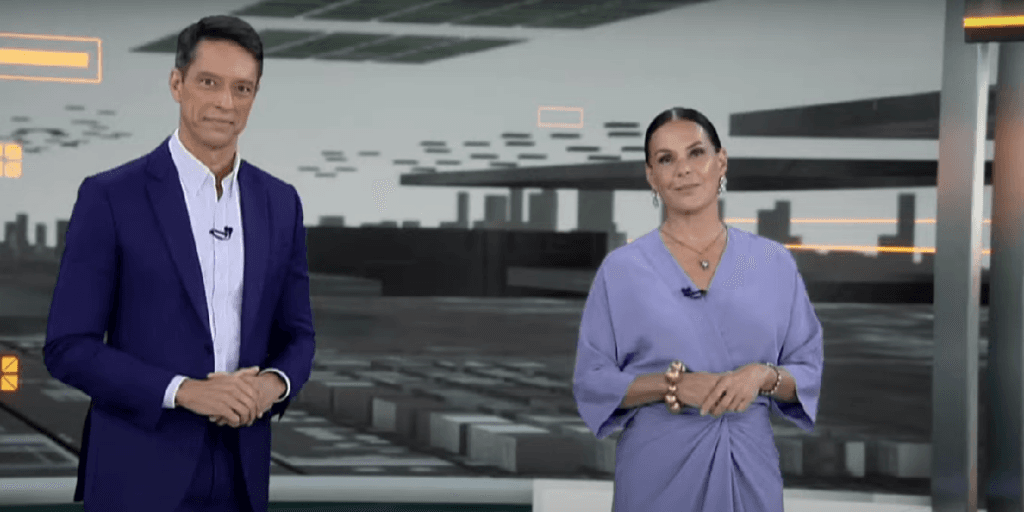 Carolina Ferraz é pega de surpresa com o que recebe de Sérgio Aguiar em bastidores: "De quem foi essa ideia?"