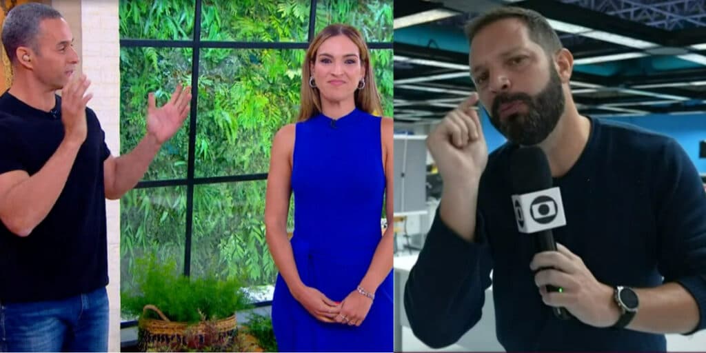 Repórter faz pergunta duvidosa no Mais Você e substituto de Ana Maria dá corte: "Não vou te responder"