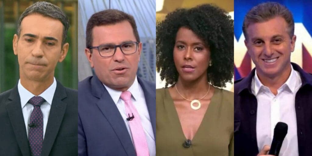 O que a Globo anda fazendo com Rodrigo Bocardi e Tralli seria inaceitável com Luciano Huck e Maju Coutinho