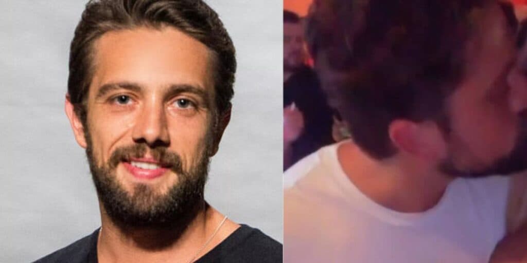 Recém divorciado, Rafael Cardoso é flagrado aos beijos com famosa e foto acaba sendo divulgada