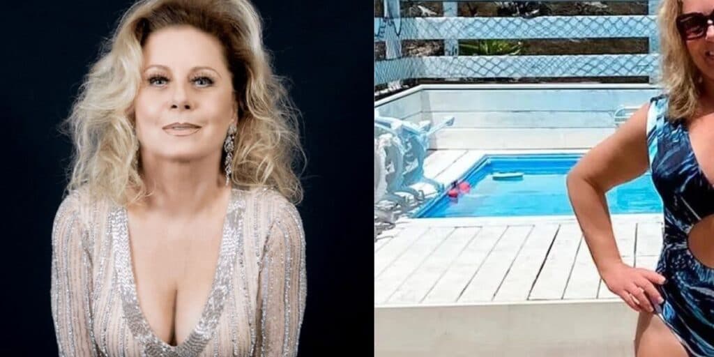 Aos 71 anos, Vera Fischer exibe corpão com maiô cavado, após fazer o que a rejuvenesceu mais de 40 anos