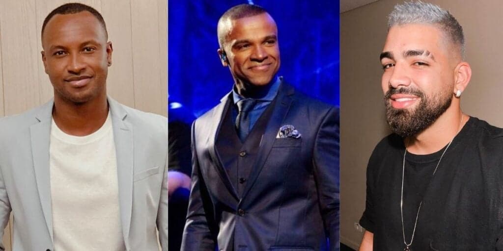 Thiaguinho, Alexandre Pires e Dilsinho: recatados, pagodeiros escolheram estes amores para partilhar a vida