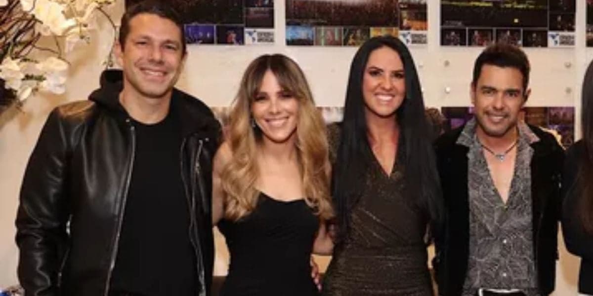 Marcus Buaiz, Wanessa, Graciele Lacerda e Zezé di Camargo - Foto Reprodução Marcus Buaiz, Wanessa, Graciele Lacerda e Zezé di Camargo - Foto Reprodução