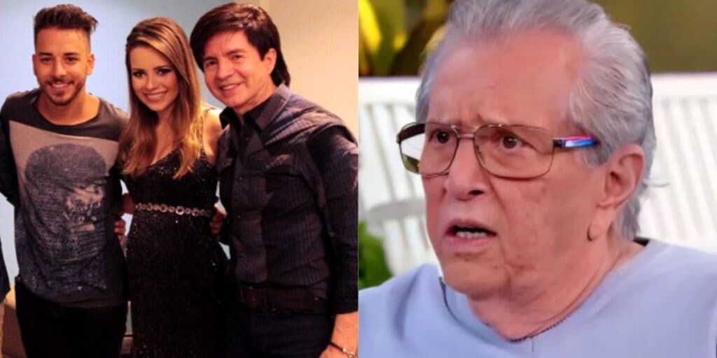 Mágoa e arrependimento que Carlos Alberto carrega envolvendo Xororó, Sandy e Junior, perdura até hoje