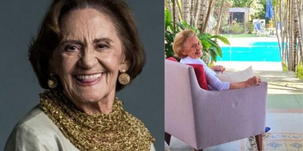 Piscina enorme e decoração de luxo clássica: Essa é a mansão de Laura Cardoso, aos 93 anos