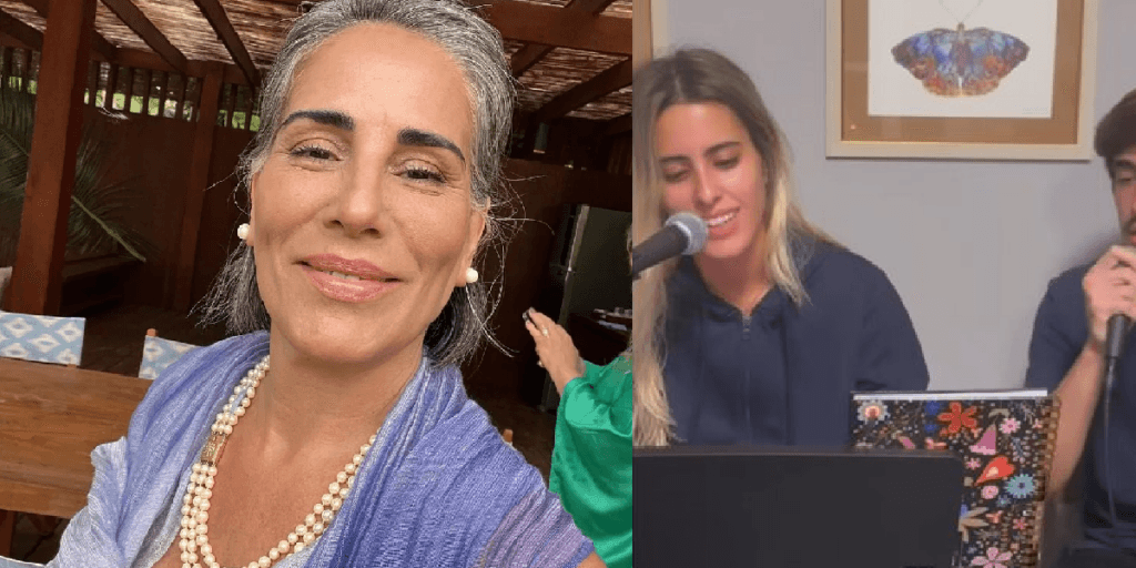 Filho de Gloria Pires surge em vídeo cantando ao lado da irmã e impressiona público